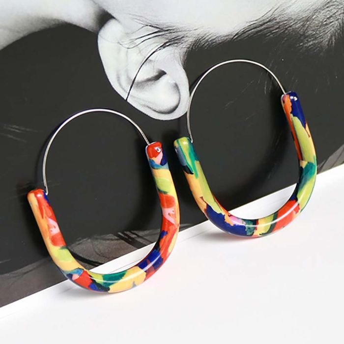 Earrings with lock ring art. 13 2753